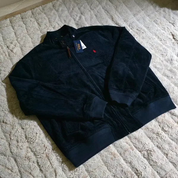 [BUNJANG] Polo Ralph Lauren Corduroy Barracuda Jacket Navy / 폴로 랄프로렌 코듀로이 바라쿠다 자켓 점퍼 네이비 새상품