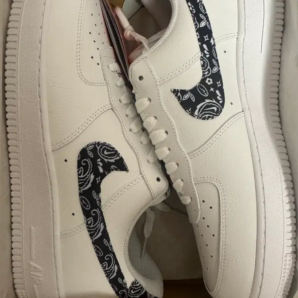 [BUNJANG] Nike Air Force 1 Paisley Black 280mm / 나이키 에어포스 페이즐리 블랙 280mm