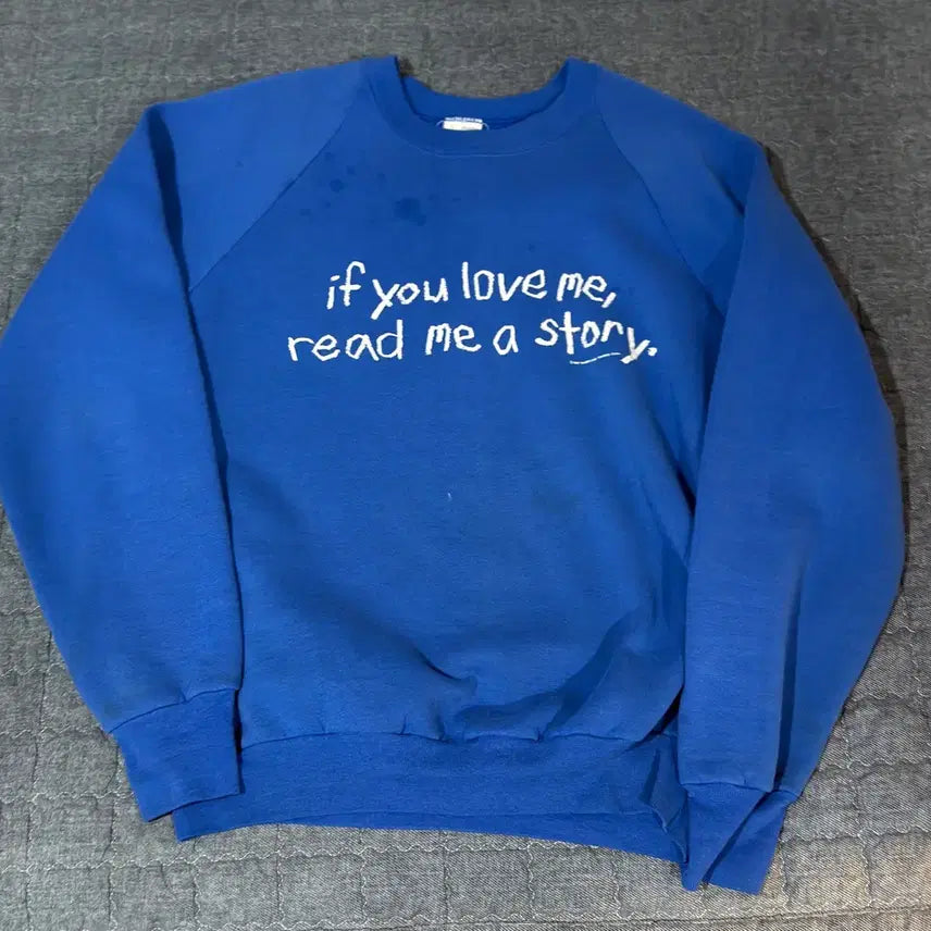 [BUNJANG] 90s Vintage Lettering Sweatshirt L / 90s 빈티지 레터링 맨투맨