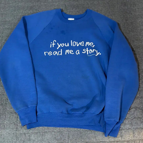 [BUNJANG] 90s Vintage Lettering Sweatshirt L / 90s 빈티지 레터링 맨투맨