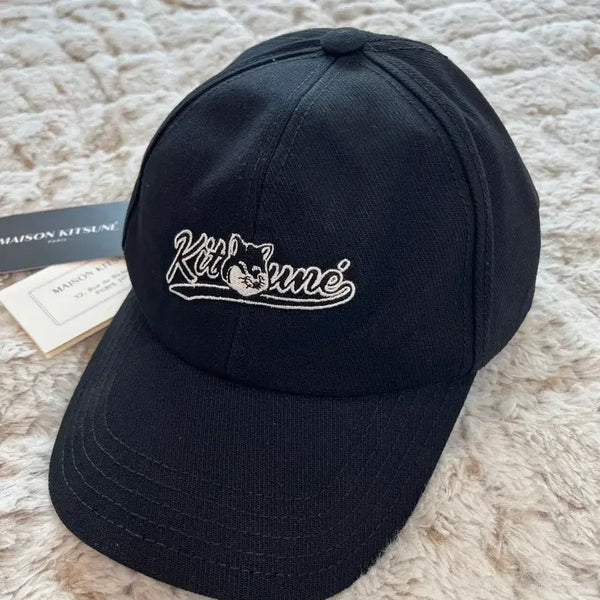 [BUNJANG] Maison Kitsuné Varsity Fox Logo Cap / 메종키츠네 바시티 폭스 로고 모자 볼캡 새제품