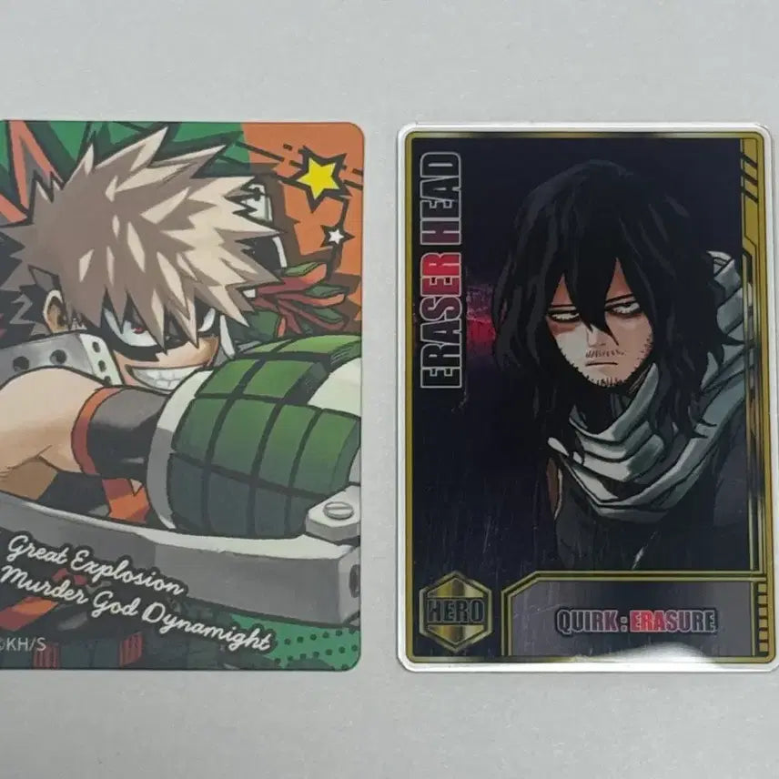 [BUNJANG] My Hero Academia Original Sketch Set Bakugo Aizawa Status / 일괄) 나히아 나의 히어로 아카데미아 원화 바쿠고 아이자와 스테이터스