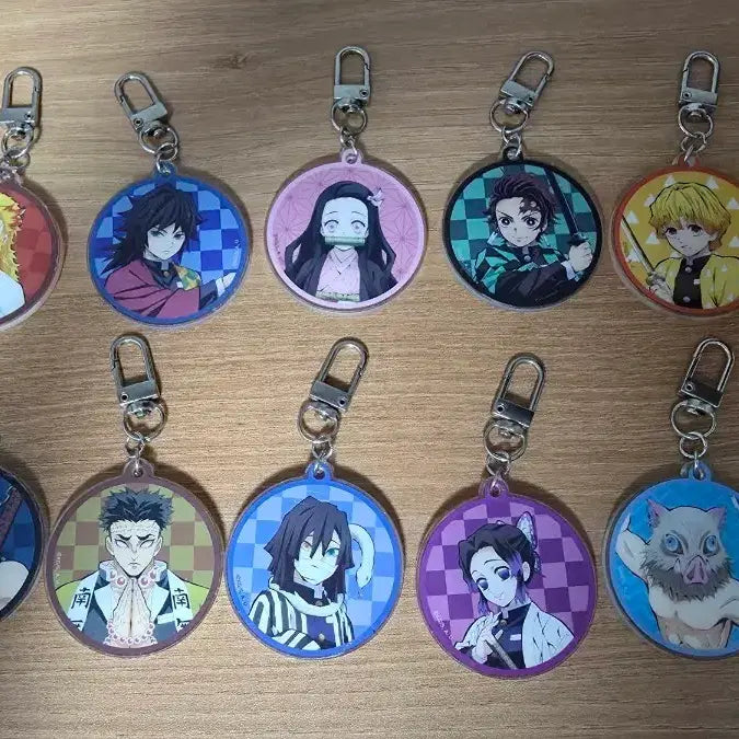 [BUNJANG] Demon Slayer Character Acrylic Keychain / 귀멸의 칼날 캐릭터 아크릴 키링