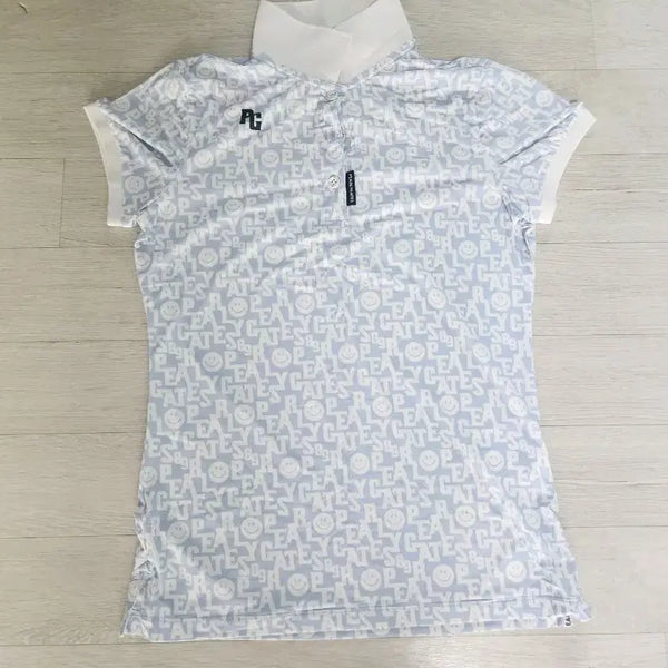 [BUNJANG] Pearly Gates Women's Cooling Collar T-shirt / 파리게이츠 여성 냉감 카라 티
