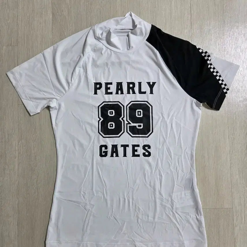 [BUNJANG] Pargates Women's Cooling T-Shirt White Size 0 / 파리게이츠 여성 냉감 티
