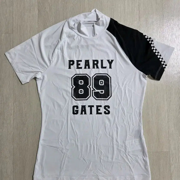 [BUNJANG] Pargates Women's Cooling T-Shirt White Size 0 / 파리게이츠 여성 냉감 티