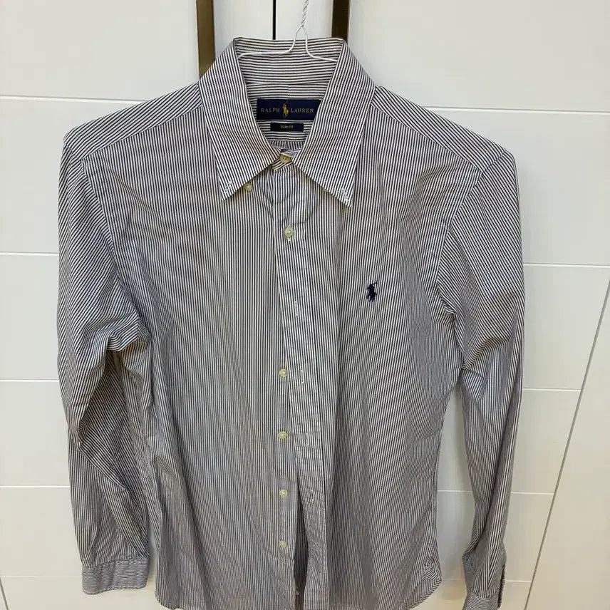 [BUNJANG] Polo Ralph Lauren Slim Fit Stripe Shirt Size 15 / 폴로 랄프로렌 슬림핏 스트라이프 셔츠 15