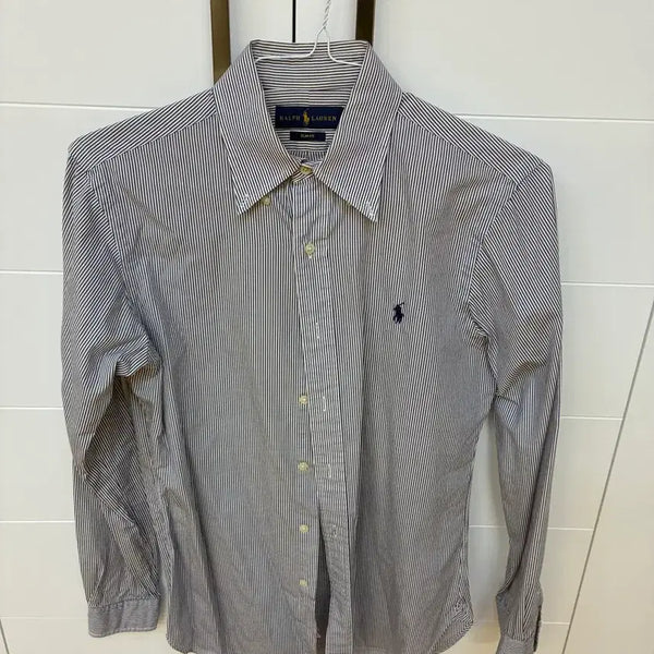 [BUNJANG] Polo Ralph Lauren Slim Fit Stripe Shirt Size 15 / 폴로 랄프로렌 슬림핏 스트라이프 셔츠 15