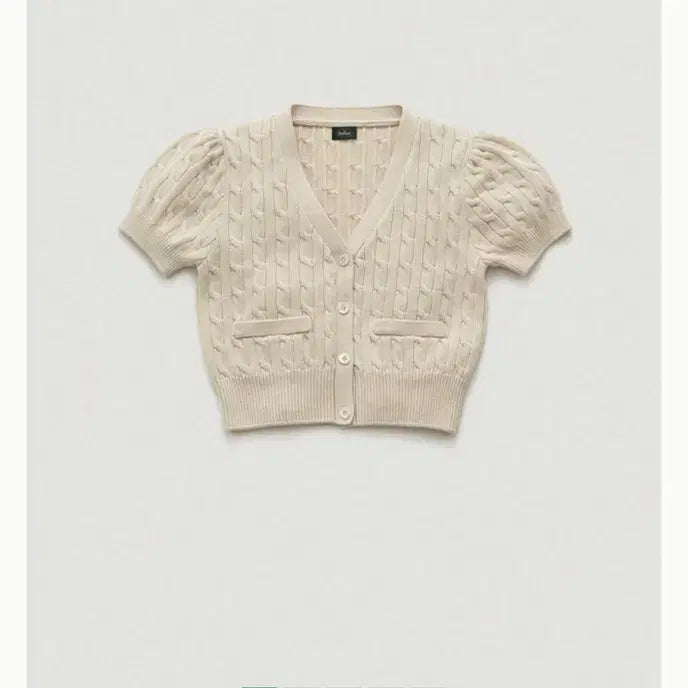 [BUNJANG] TheBarnet And Cable Knit (Short Sleeve Knit) / 더바넷 앤 케이블 니트(반팔니트)