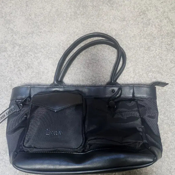 [BUNJANG] Lynx Black Golf Tote Bag / 미사용 //Lynx 링스 블랙 골프 토트백