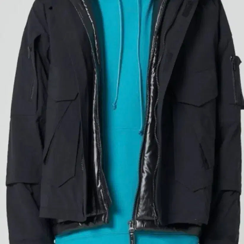[BUNJANG] Juun.J Layered Parka Size 44 / 준지 레이어드 파카 44