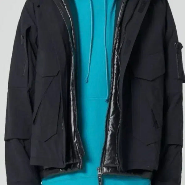 [BUNJANG] Juun.J Layered Parka Size 44 / 준지 레이어드 파카 44