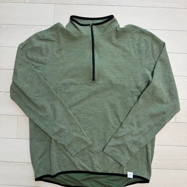 [BUNJANG] Cayl Live Wool Mix Half Zip / Cayl 라이브 울 믹스 하프집