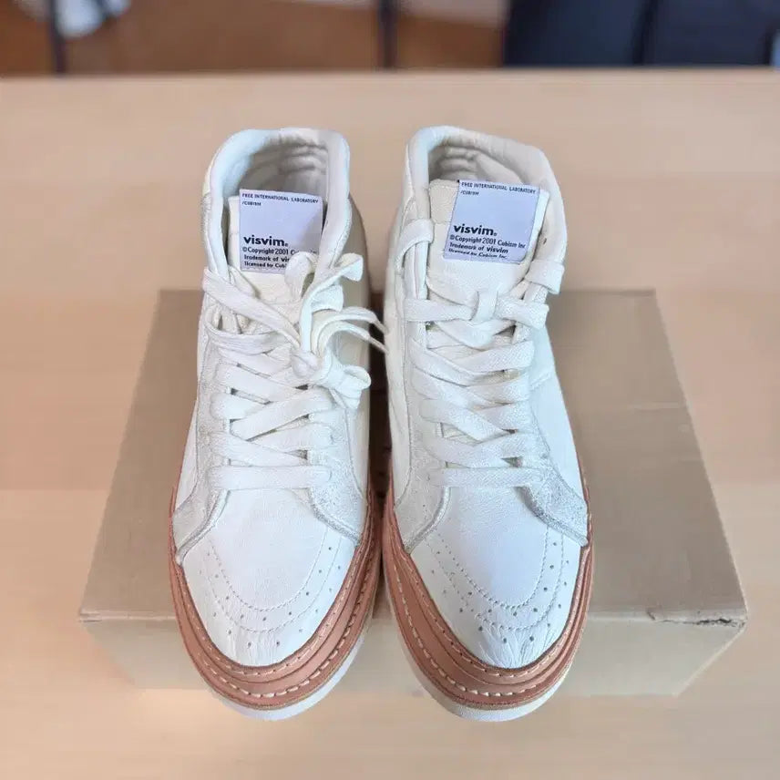 [BUNJANG] Visvim Logan Mid Leather Shoes / Visvim Logan Mid leather shoes