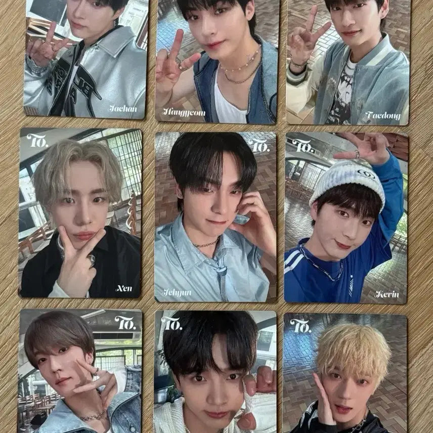 [BUNJANG] OMEGA X Japan Single TO. Album Photocard Set / 오메가엑스 일본 싱글 TO. 앨범 포카 세트