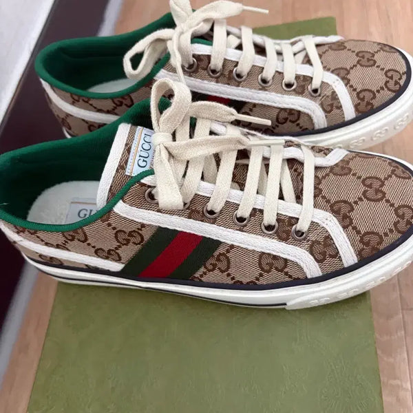 [BUNJANG] Gucci Tennis Shoes Sneakers / 구찌 스니커즈 정품
