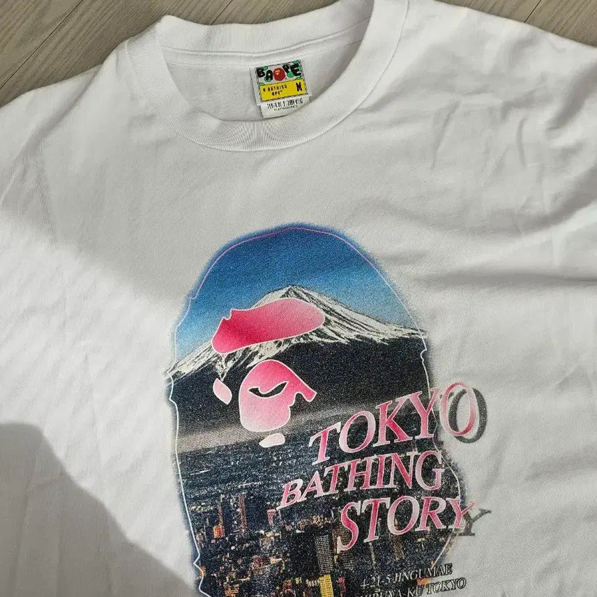 [BUNJANG] BAPE Cityscape T-Shirt M / 베이프 시티스케이프 티셔츠 M