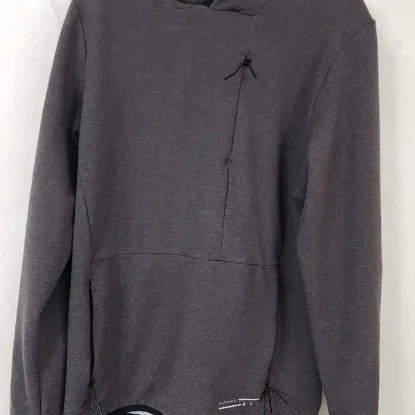 [BUNJANG] Mulawear Dark Melange Grey Hoodie / 뮬라웨어 다크멜란지 그레이 후드티