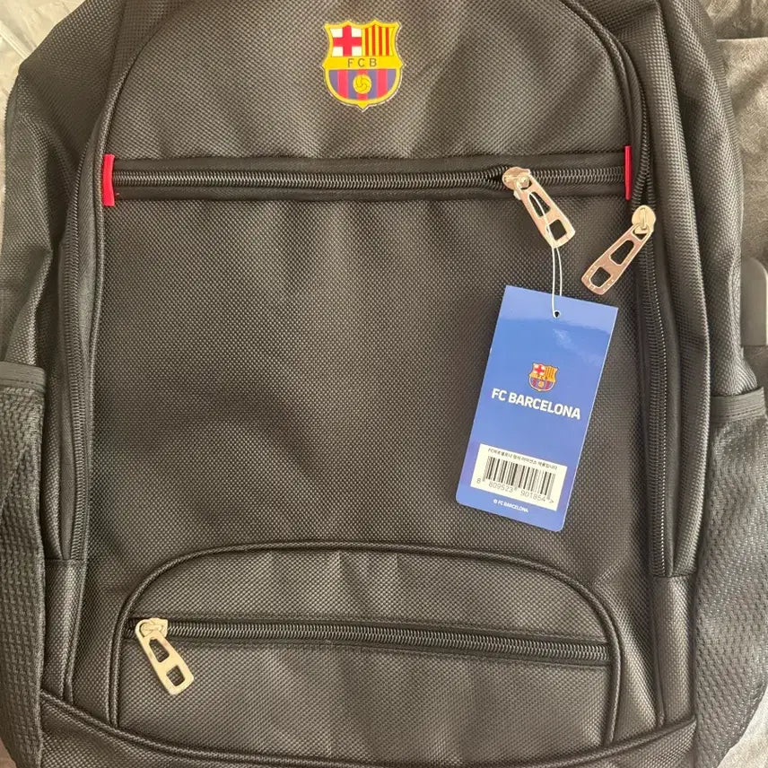 [BUNJANG] FC Barcelona Backpack Black / FC바르셀로나 백팩 가방 블랙
