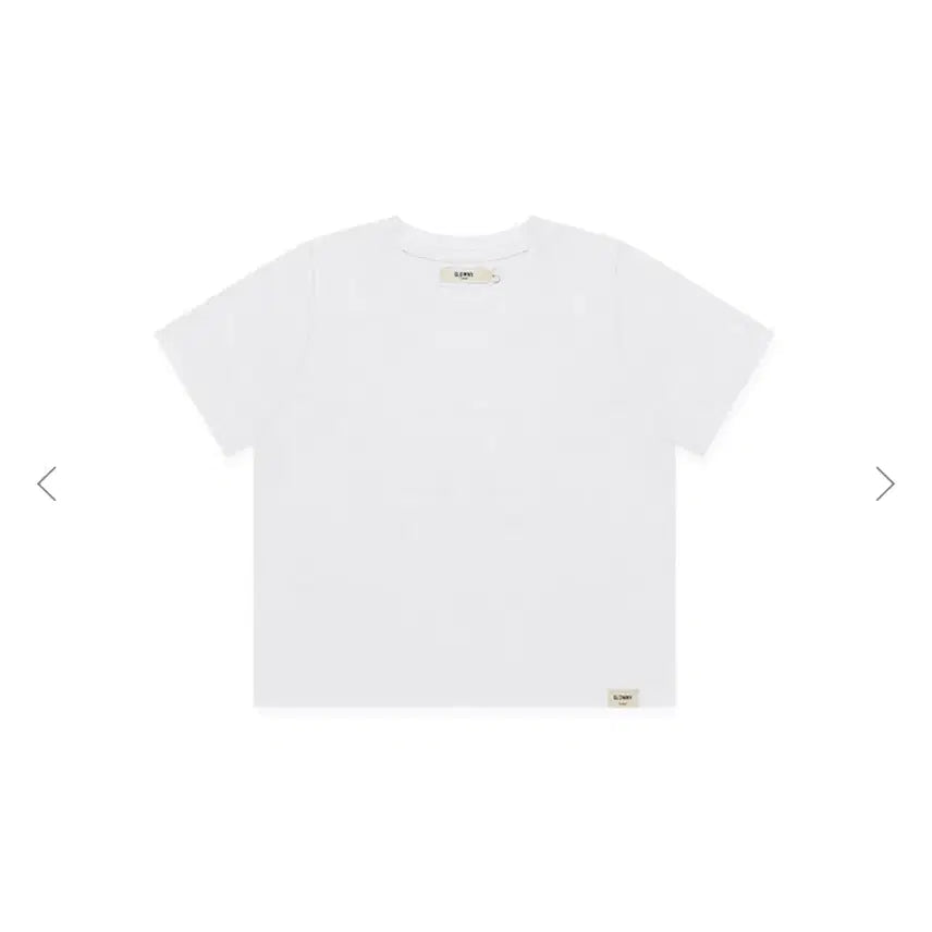 [BUNJANG] Glony G Classic Soft Tee White L / 글로니 G 클래식 소프트 티 화이트 L