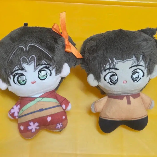 [BUNJANG] Detective Conan Hattori & Kazuha Plush Doll Bundle Set / 일괄)명탐정코난 핫토리, 카즈하 누이 인형