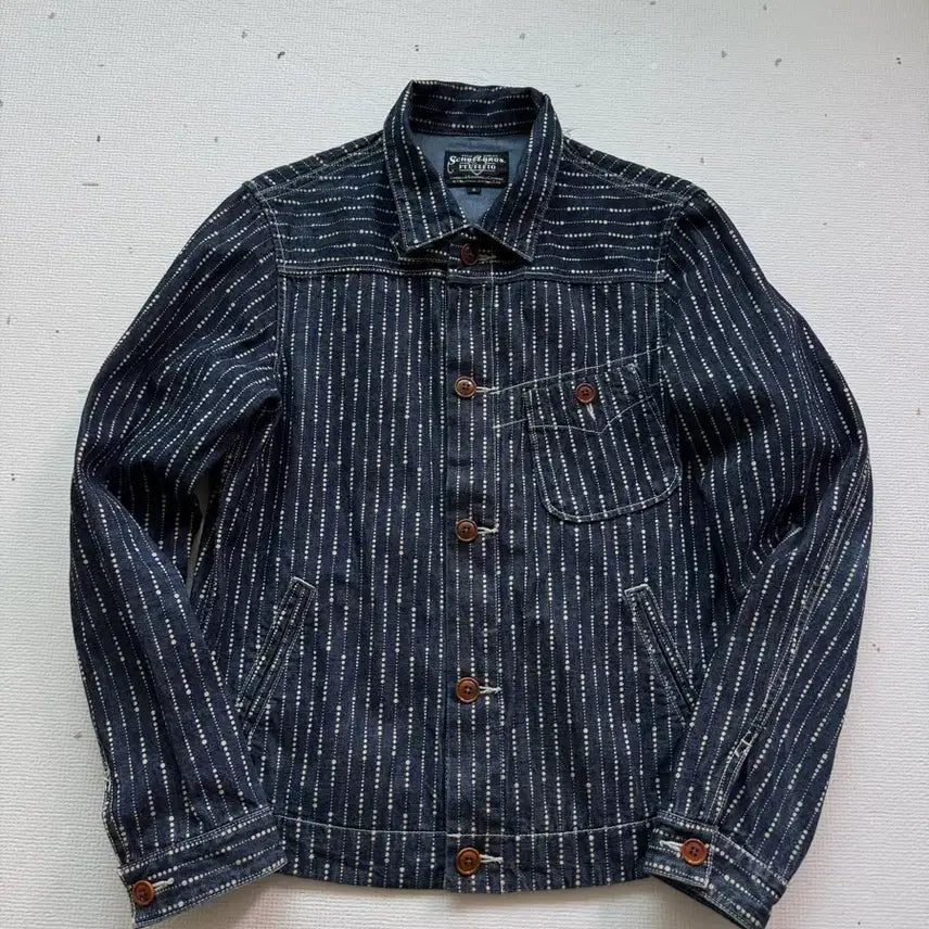 [BUNJANG] SCHOTT Bros. Wabash Denim Work Jacket / SCHOTT 샷 브로스 와바슈 데님 워크 자켓