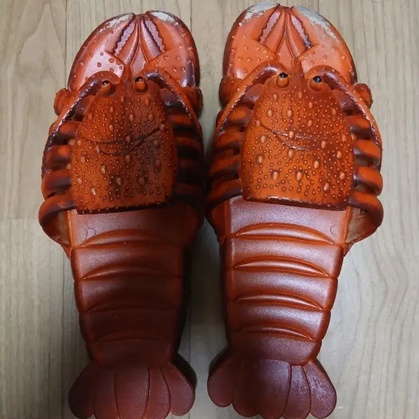 [BUNJANG] Lobster & Crab & Crayfish Slippers - Large Size / 바닷가재&꽃게&랍스터 슬리퍼 빅사이즈