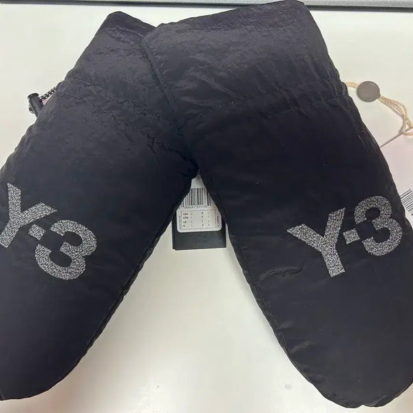 [BUNJANG] Y-3 Black Padded Mittens / Y-3 블랙 패딩 벙어리 장갑