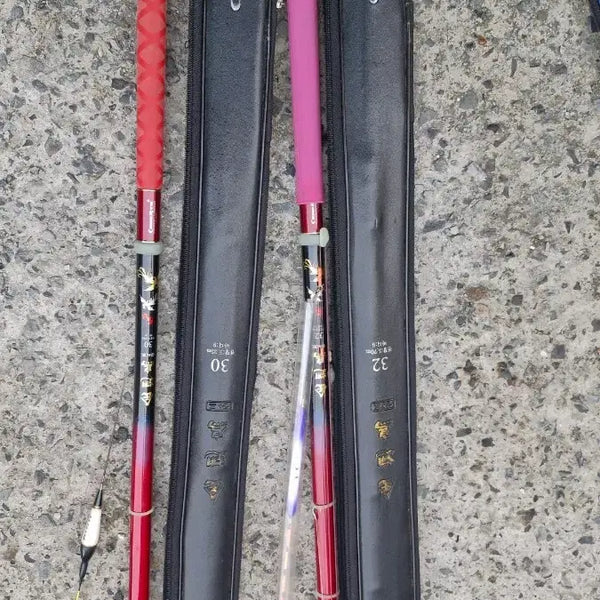 [BUNJANG] Yongseong Cheonjiyeon 32.34, Cheonryu Bogopdae Geum Sijo 30.32 Fishing Rods / 용성 천지연 32.34  천류 보급대 금시조 30.32  판매