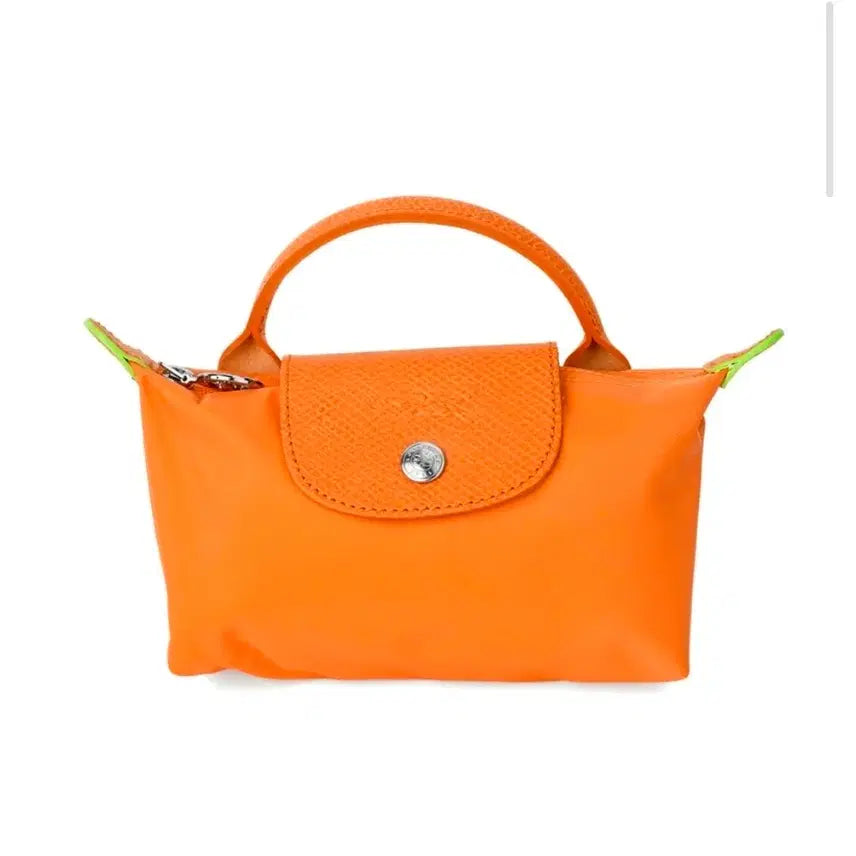 [BUNJANG] Longchamp Mini Bag Orange Pouch / (새상품) 롱샴 미니백 오렌지 파우치