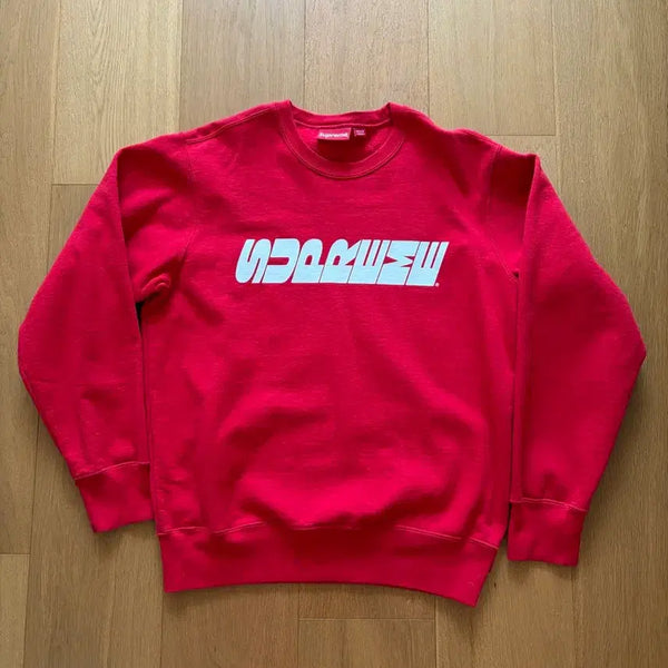 [BUNJANG] Supreme Red Sweatshirt M / 슈프림 레드컬러 스웻 M사이즈 급매