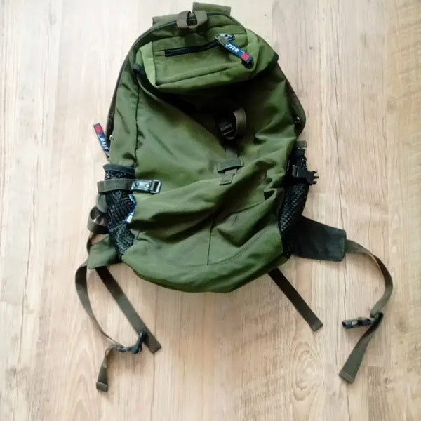 [BUNJANG] RAJA Olive Green Hiking Backpack / RAJA 올리브색 백팩