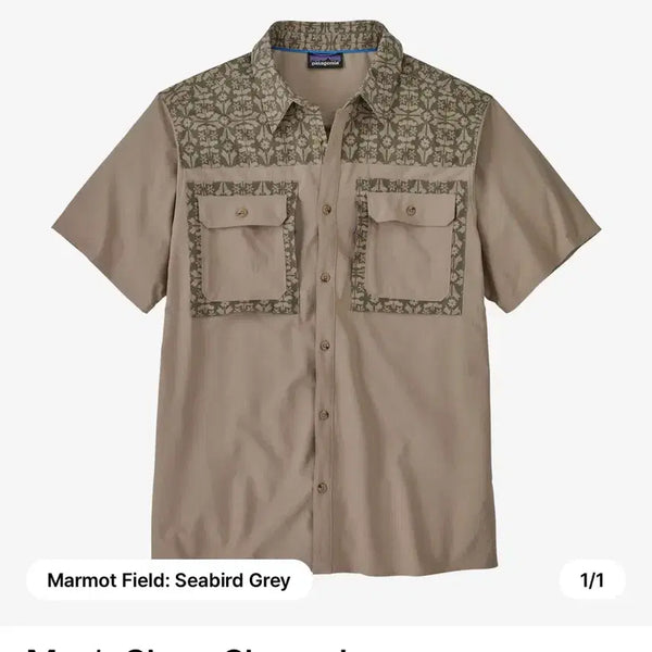 [BUNJANG] Patagonia Self-Guided Sun Shirt Seabird Grey / [L] 파타고니아 셀프 가이디드 선 셔츠 씨버드 그레이