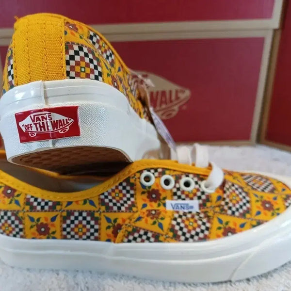 [BUNJANG] Vans Authentic 44 DX Anaheim Factory Tile Checkerboard Shoes / 280 반스 어센틱  44 DX 애너하임 팩토리 타일 체커보드 vans