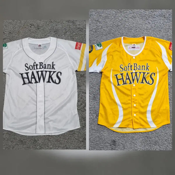 [BUNJANG] Majestic SoftBank Hawks 2024 Home Replica Jersey / 2개)마제스틱 소프트뱅크 호크스 유니폼 2024 홈 레플리카 져지 야구