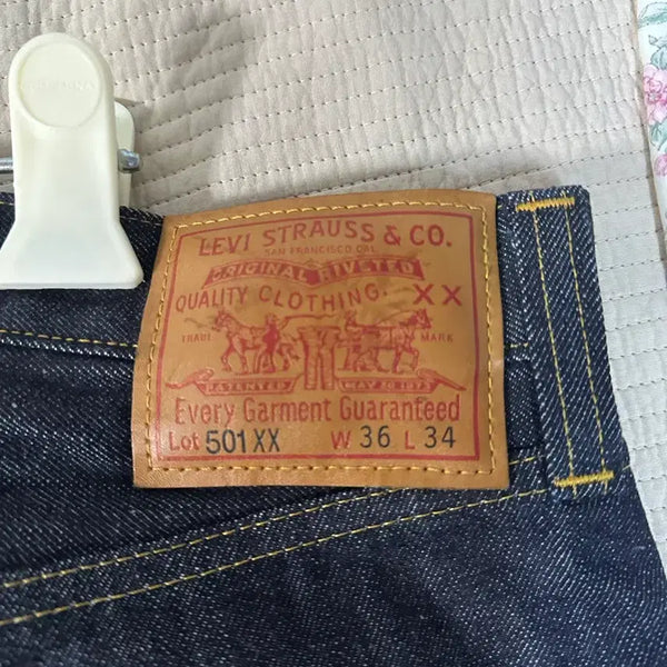 [BUNJANG] Levi's Vintage Clothing 47501 Rigid Jeans 36x34 / LVC 47501 리지드 36 34