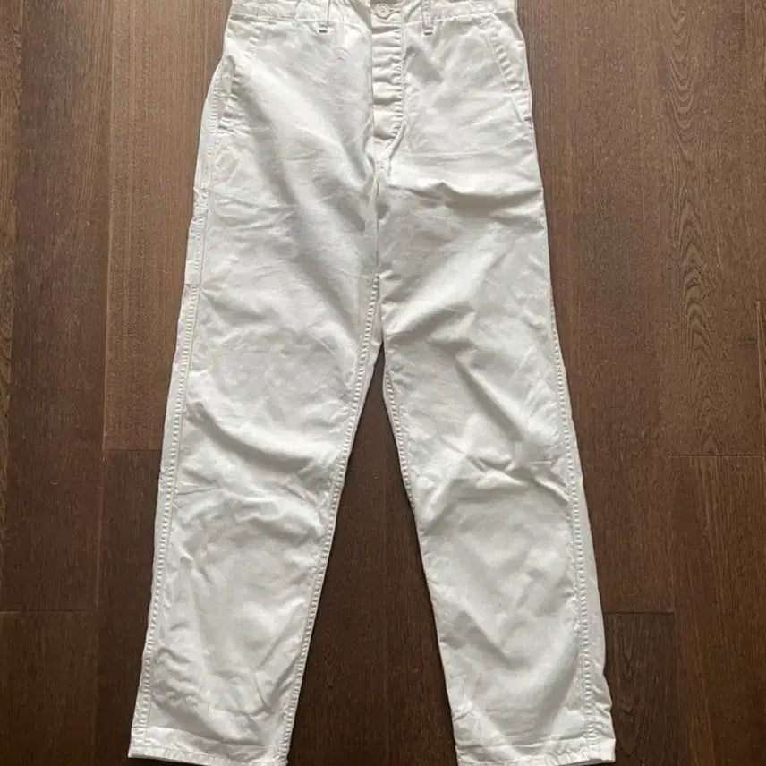 [BUNJANG] OrSlow Carpenter Baker Pants Off White Size 1 / [1] 28-29/오어슬로우 카펜터, 베이커 팬츠 오프화이트