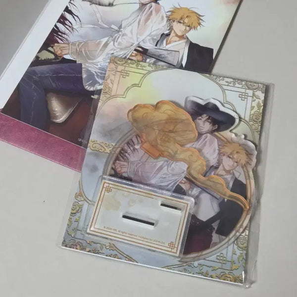 [BUNJANG] Full Book Webtoon Goods Eli Year-End Card (Opened) & Acrylic Stand (Sealed) Set / 풀북 연하장+아크릴스탠드 미개봉새상품