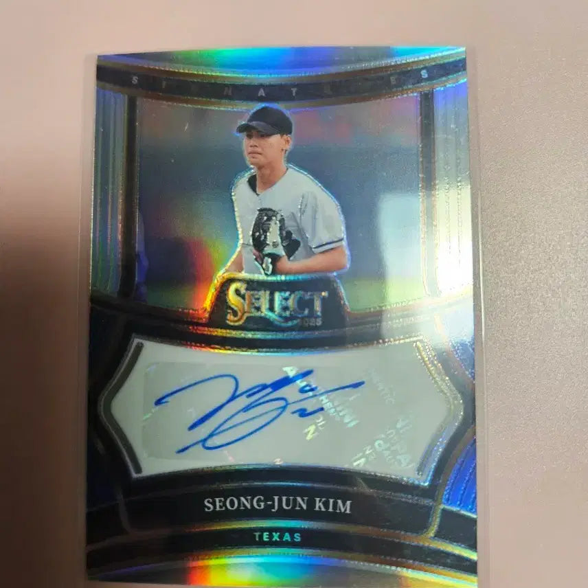 [BUNJANG] Sung-jin Kim 2025 Panini Select Prizm Auto Rookie Card / 김성준 2025 Panini Select prizm 오토 루키 카드