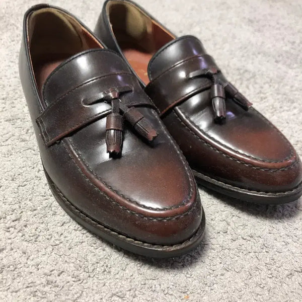 [BUNJANG] Men's Tassel Loafer Shoes Size 270 / 남성 방울 로퍼 구두 사이즈270