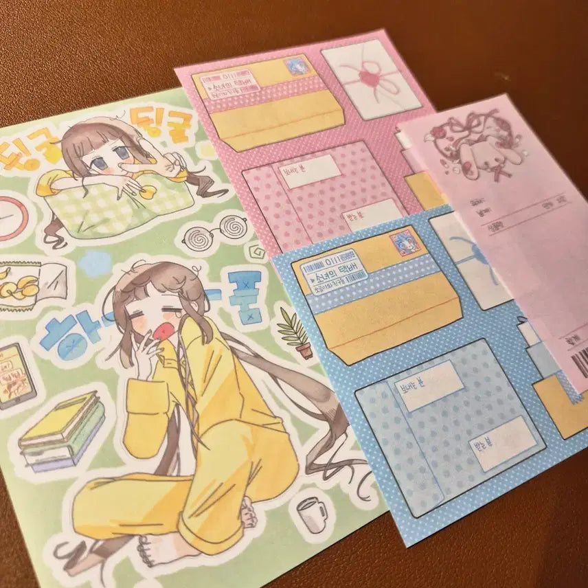 [BUNJANG] Sso Coms Sticker Set / 쏘곰즈 스티커