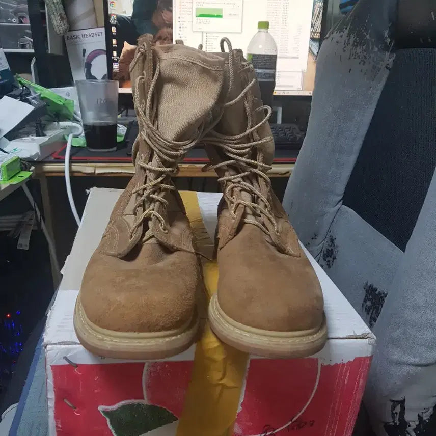 [BUNJANG] Desert Camouflage Combat Boots / 05년 국군 자이툰 파병부대 사막화 260EE