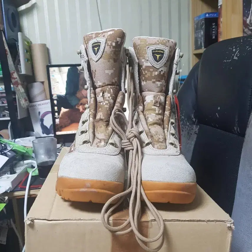 [BUNJANG] Treksta Special Warfare ARC Unit Desert Boots 255EE / 트렉스타 특전사 아크부대 사막화 새제품 255EE
