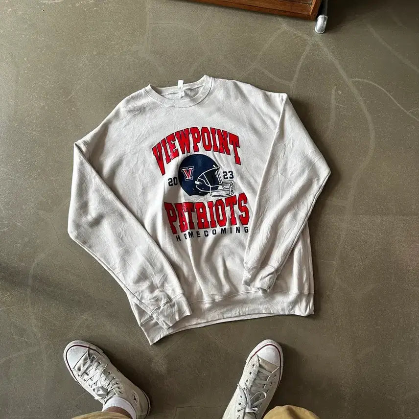 [BUNJANG] Viewpoint Patriots 2023 Homecoming Sweatshirt / VIEWPOINT PATRIOTS 2023 홈커밍 스웻셔츠