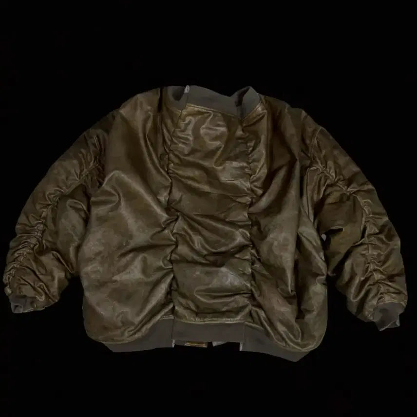 [BUNJANG] Vetements Deconstructed MA-1 Leather Jacket / 큐브릭ma1