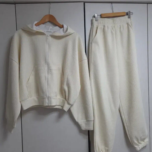 [BUNJANG] Waffle Hood Training Set / 새상품) 와플 후드 트레이닝 세트