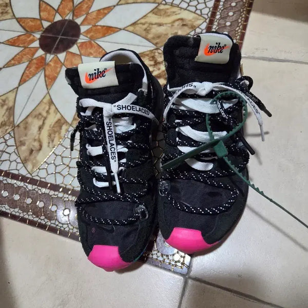 [BUNJANG] Nike x Off-White Zoom Terra Kiger 5 Black / 나이키 오프화이트 줌테라 카이거 블랙 230