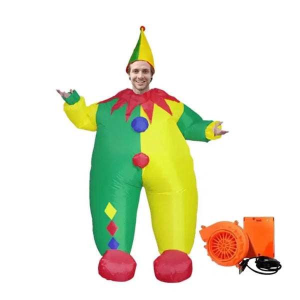 [BUNJANG] Pierrot Clown Inflatable Costume / 삐에로 에어슈트