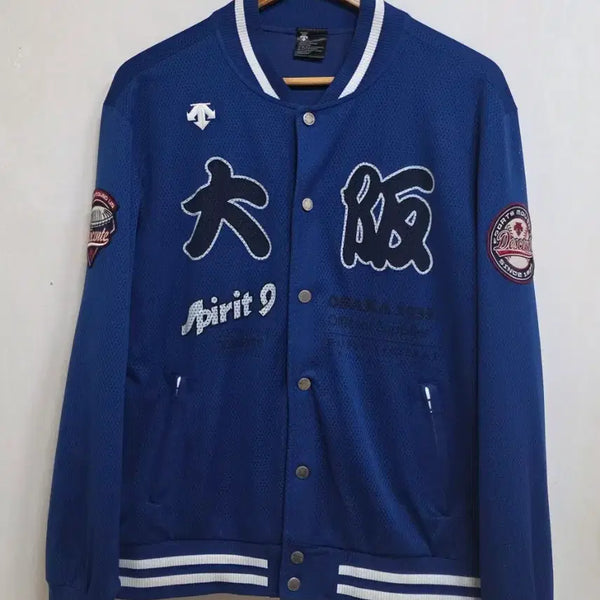 [BUNJANG] Descente Osaka Varsity Jacket / 데상트. 오사카 바시티. L=100.