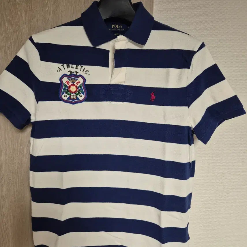 [BUNJANG] Polo Ralph Lauren Striped Short Sleeve Polo Shirt M / 폴로 랄프로렌 스트라이프 반팔 카라티 m